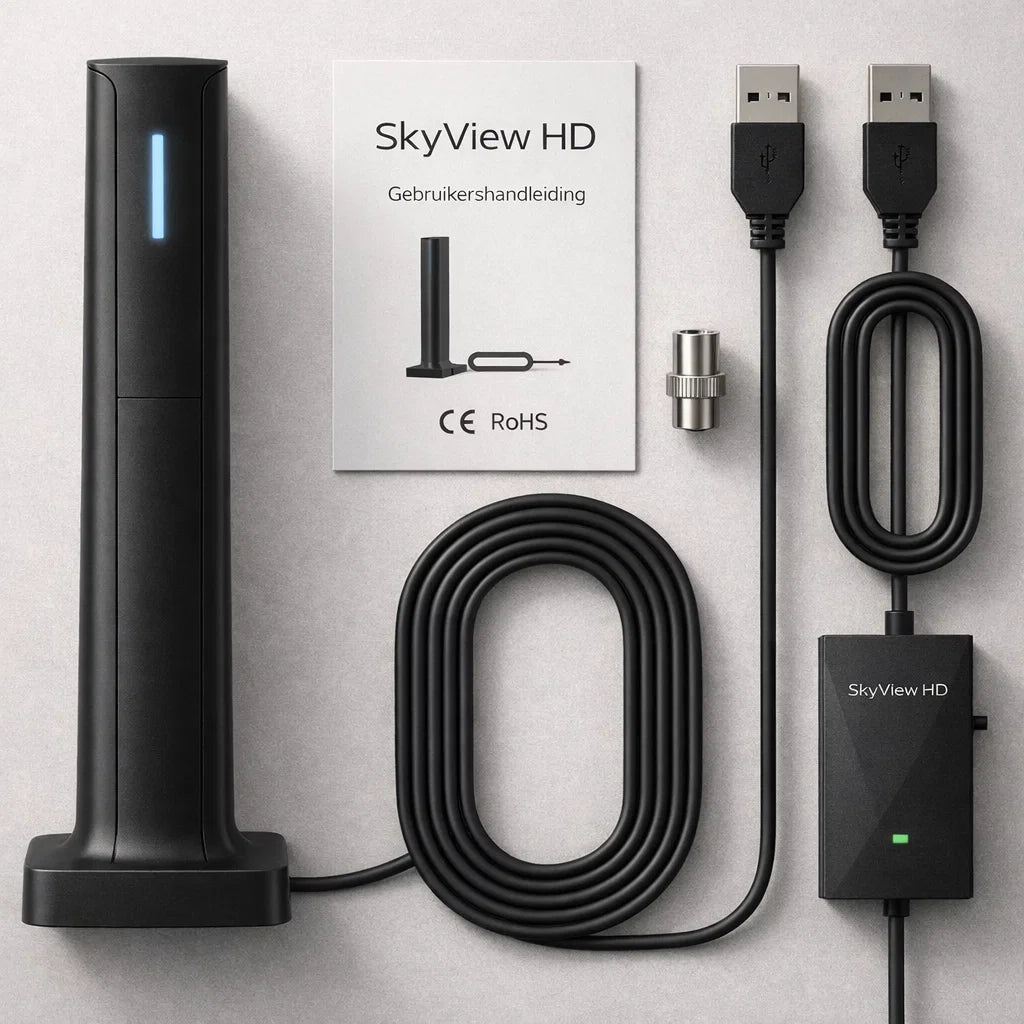 SkyView HD – Gratis tv kijken zonder kabel of abonnement