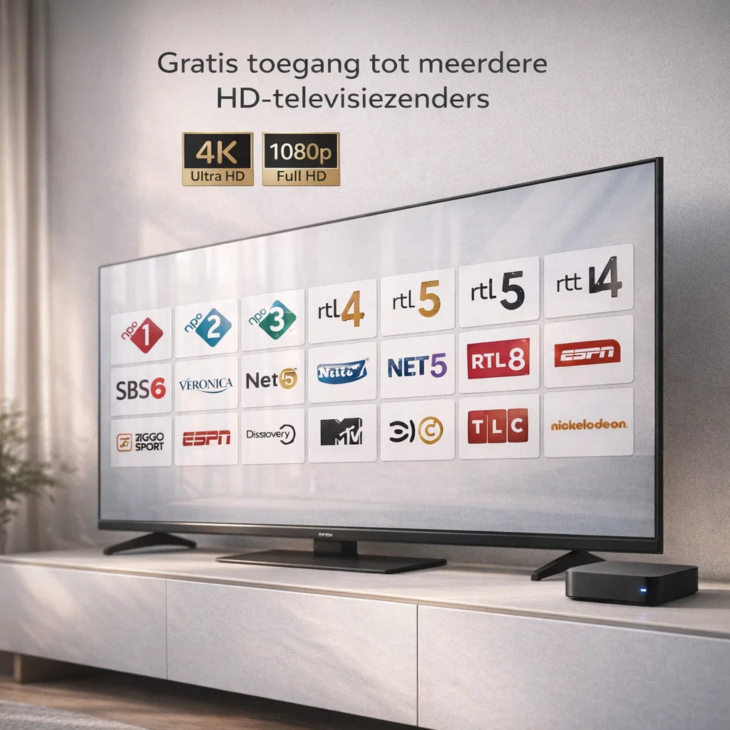 SkyView HD – Gratis tv kijken zonder kabel of abonnement