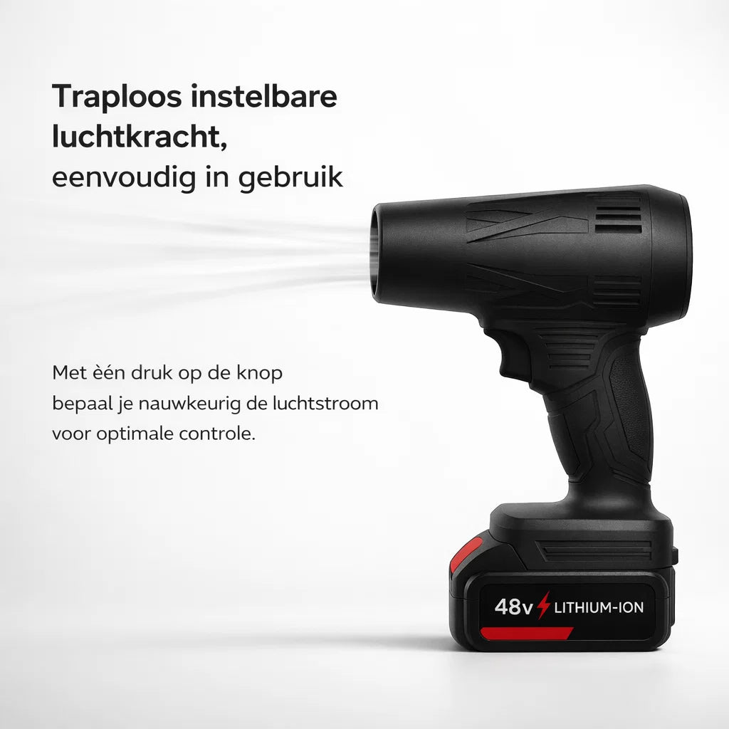 AirSweep – Snel schoonblazen zonder zware apparaten
