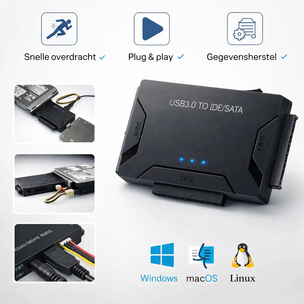 DataBridge – Open elke schijf, herstel je bestanden direct