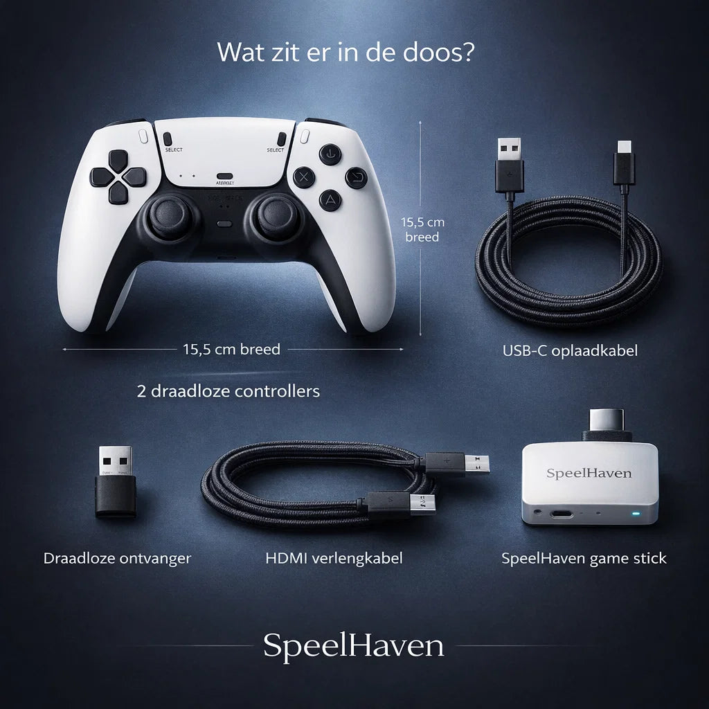 SpeelHaven – Direct retro gamen op je tv, zonder installatie