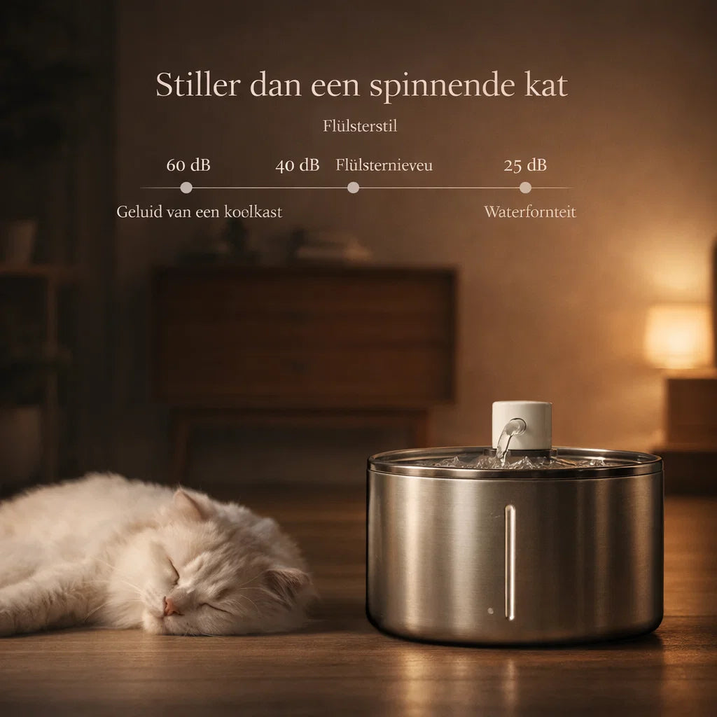 ZuiverPoot – Stromend, gefilterd water voor een gezondere kat
