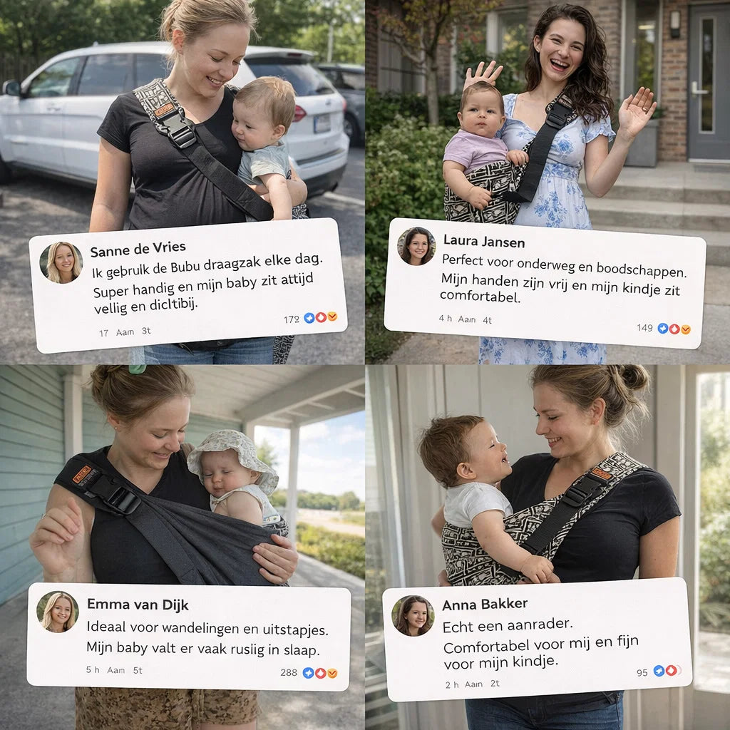 Bubu – Draag je baby dichtbij, zonder pijn of spanning