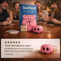 SnuitSpel – Het spel waarbij lachen verliezen betekent