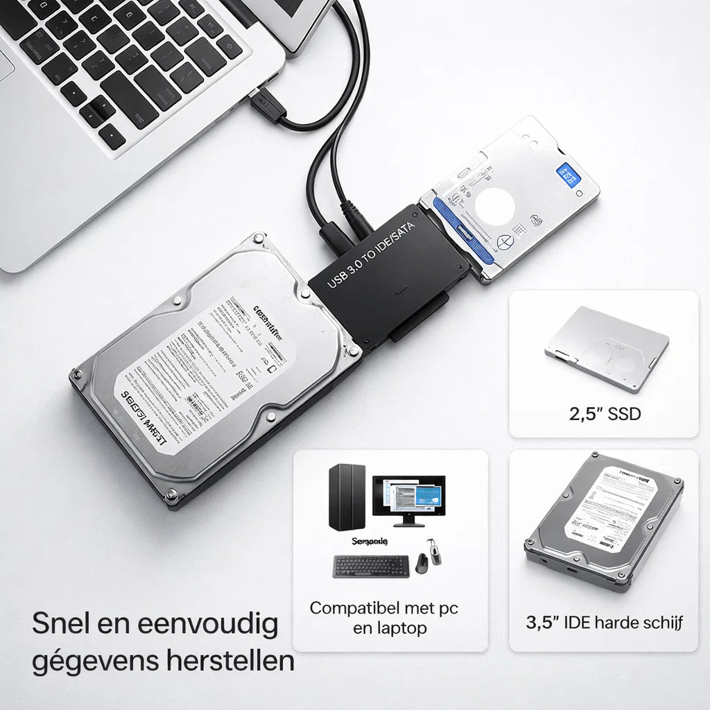 DataBridge – Open elke schijf, herstel je bestanden direct