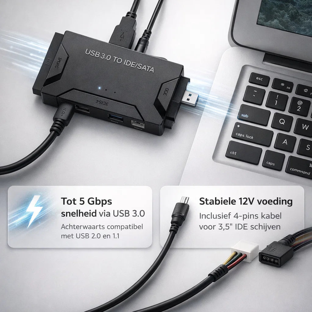 DataBridge – Open elke schijf, herstel je bestanden direct