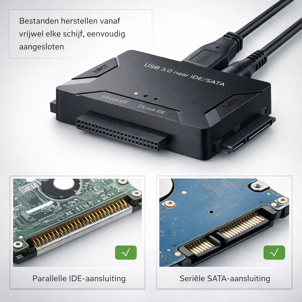 DataBridge – Open elke schijf, herstel je bestanden direct