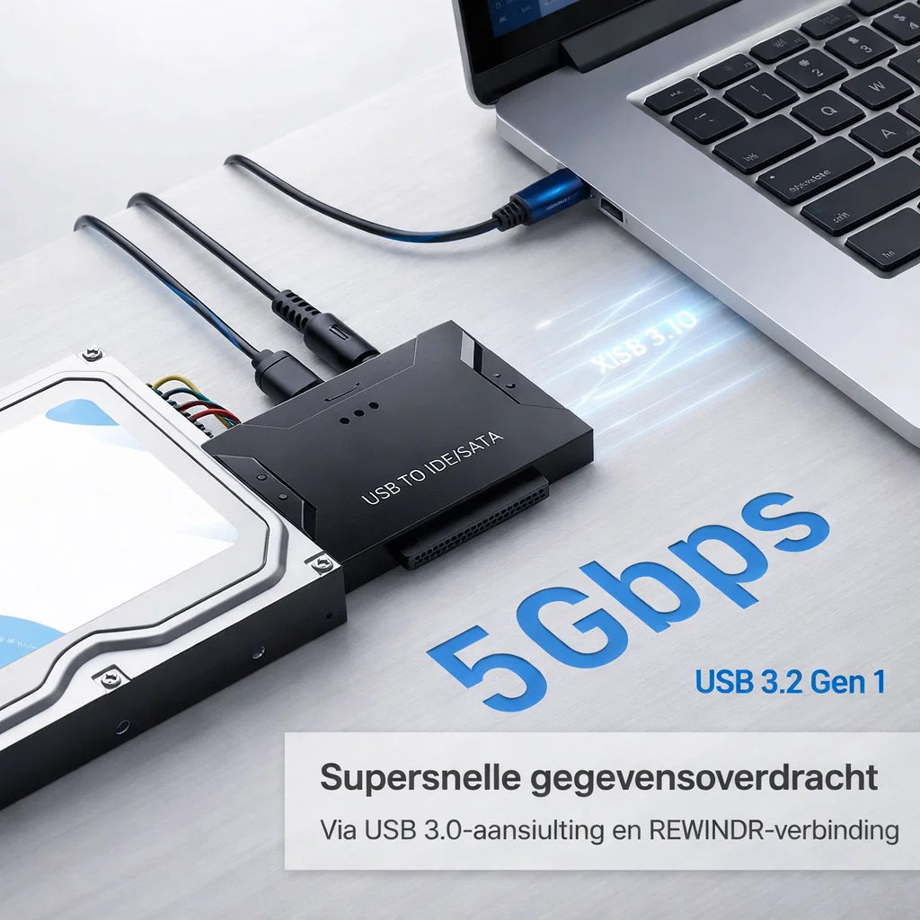 DataBridge – Open elke schijf, herstel je bestanden direct